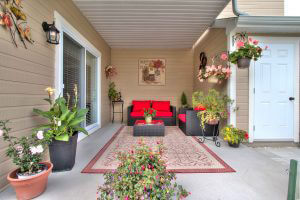 Patio extérieur - Les Jardins d'Anna
