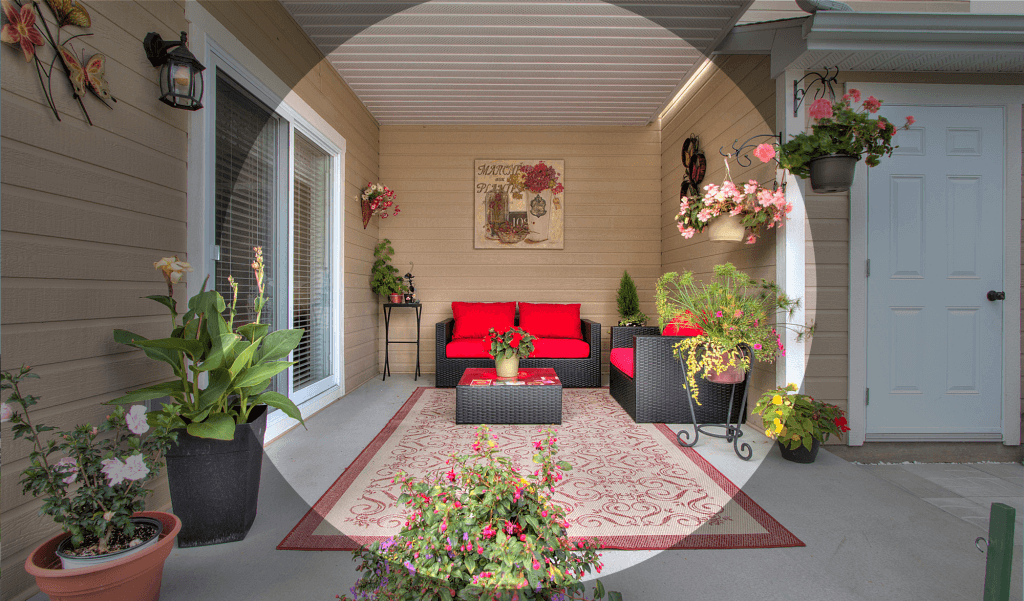 Logement à louer - Patio exterieure - Les Jardins d'Anna